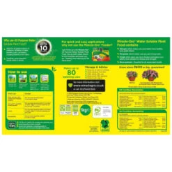 Miracle-Gro All Purpose Plant Food 1kg -Garden Decoration Shop 175130 miracle gro water soluble plant food 1kg 2