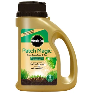 Miracle-Gro Patch Magic Grass Seed, Feed & Coir 1.1kg 1 Miracle-Gro Patch Magic Grass Seed, Feed & Coir 1.1kg
