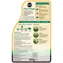 Miracle-Gro Patch Magic Grass Seed, Feed & Coir 1.1kg 9 Miracle-Gro Patch Magic Grass Seed, Feed & Coir 1.1kg -Garden Decoration Shop 245940 miracle gro patch magic grass seed feed and coir 4