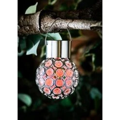 Dallas Hanging Solar Light -Garden Decoration Shop 318923 Dallas Light RED Edit