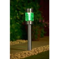 B&M Sicily XL Solar Post Lights 3pk -Garden Decoration Shop 341969 sicily 3pk xl post lights green1