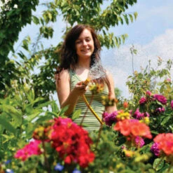 B&M Hozelock Quick Connect Nose Nozzle & Hose Connector 2pk -Garden Decoration Shop 344425 hozelock hose nozzle and waterstop connector