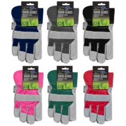 Rolson Heavy Duty Suede Gardening Gloves - Large - Navy 5 Rolson Heavy Duty Suede Gardening Gloves - Large - Navy -Garden Decoration Shop 353850 rolson heavy duty suede glove mains