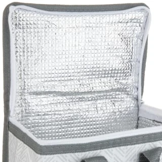 B&M Foldable Lunch Bag - Geo 5 B&M Foldable Lunch Bag - Geo - Image 5