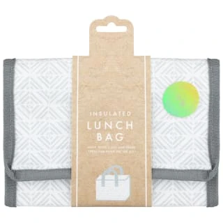 B&M Foldable Lunch Bag - Geo 2 B&M Foldable Lunch Bag - Geo - Image 2