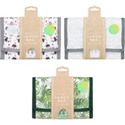 B&M Foldable Lunch Bag - Geo 8 B&M Foldable Lunch Bag - Geo -Garden Decoration Shop 360021 foldable lunch bag group 2