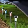 Eveready Solar Powered Post Lights 8pk - Colour Changing