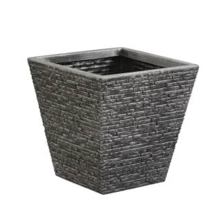 B&M Square Planter - Slate Effect 32cm 1 B&M Square Planter - Slate Effect 32cm