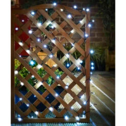 Eveready Solar Powered LED String Lights 240pk - Cool White -Garden Decoration Shop 379219 eveready solar powered string lights 240 cool white leds 1