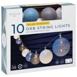 B&M 10 Orb Solar String Lights 5 B&M 10 Orb Solar String Lights -Garden Decoration Shop 379255 10 orb solar string lights 3 1