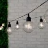 Edison Style Light Bulb String Lights 10pk
