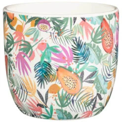 B&M Superbloom Sun Ceramic Plant Pots 3pk - Floral 9 B&M Superbloom Sun Ceramic Plant Pots 3pk - Floral -Garden Decoration Shop 379332 3pk superbloom ceramic plant pots floral 2