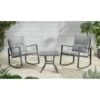 Madison Premium Rocking Bistro Set 3pc