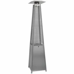 Gas Pyramid Patio Heater -Garden Decoration Shop 379416 379418 stainless steel gas pryamid patio heater