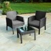 Bali Armchair Bistro Set 3pc