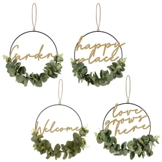 B&M Botanical Garden Hanging Hoop With Slogan 1 B&M Botanical Garden Hanging Hoop With Slogan