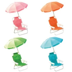B&M Kids Parasol Chair - Orange -Garden Decoration Shop 379678 kids parasol chair group