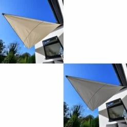 Sail Shade 3m - Cream -Garden Decoration Shop 379775 379776 3m sun shelter 3m main