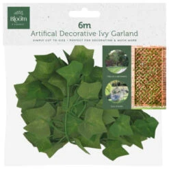 B&M Artificial Decorative Ivy & Eucalyptus Garland 6m 7 B&M Artificial Decorative Ivy & Eucalyptus Garland 6m -Garden Decoration Shop 379980 artifical decorative ivy gerland 6m