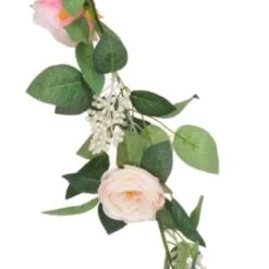 Garden Decoration Shop -Garden Decoration Shop 379984 180cm rose garland peach pink roses 2