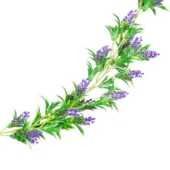 B&M Artificial Lavender Garland 180cm -Garden Decoration Shop 379985 lavendar garland 180cm 2