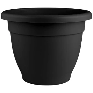 Extra Large Bell Pot Planter 55cm - Black 1 Extra Large Bell Pot Planter 55cm - Black