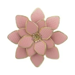 B&M Flower Wall Plaques 2pk - Pink -Garden Decoration Shop 392757 2pk metal wall flowers pink 4