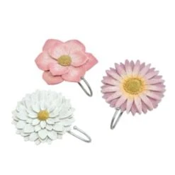 B&M Flower Wall Hook - Cream -Garden Decoration Shop 392759 flower wall hook lilac