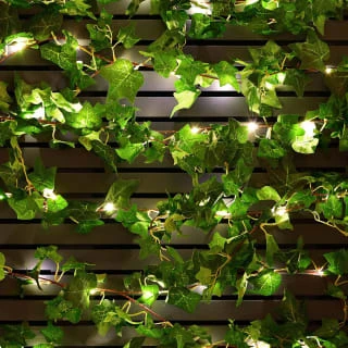 Solar Powered Artificial Ivy Garland 5m 3 Solar Powered Artificial Ivy Garland 5m - Image 3