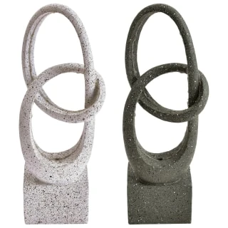 B&M Solar Sculpture With Micro LED - Light Grey 3 B&M Solar Sculpture With Micro LED - Light Grey - Image 3