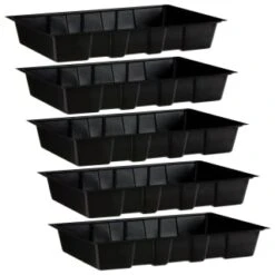 B&M Seed Trays 5pk - Large -Garden Decoration Shop 393175 5 seed trays group