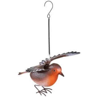 B&M Springy Hanging Bird - Brown 2 B&M Springy Hanging Bird - Brown - Image 2