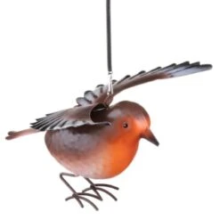 B&M Springy Hanging Bird - Brown 7 B&M Springy Hanging Bird - Brown -Garden Decoration Shop 393690 springy bird hanging brown 3