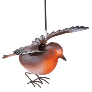 B&M Springy Hanging Bird - Brown 3 B&M Springy Hanging Bird - Brown - Image 3