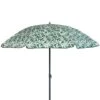 B&M Superbloom Sun Printed Parasol 1.8m - Leaf