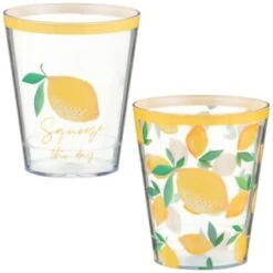 B&M Fruit Print Tumbler - Feeling Fruity -Garden Decoration Shop 394242 fruit print tumbler group