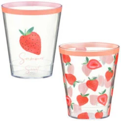 B&M Fruit Print Tumbler - Feeling Fruity -Garden Decoration Shop 394242 fruit print tumbler summer sweet group