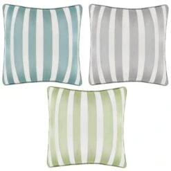 Basic Stripe Scatter Cushion - Blue -Garden Decoration Shop 396025 basic stripe scatter cushion group