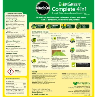 Miracle-Gro Evergreen Complete 4-in-1 60m² 2 Miracle-Gro Evergreen Complete 4-in-1 60m² - Image 2